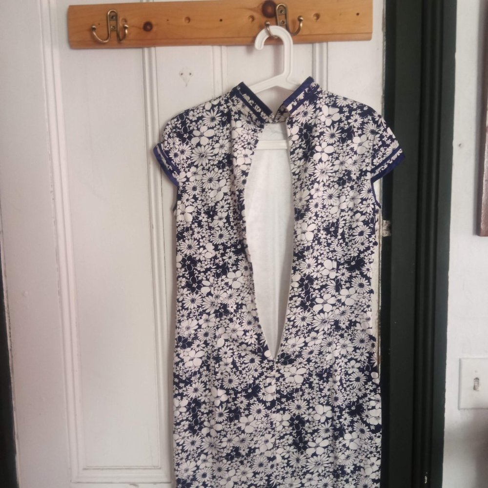 Traditional Mongolian dress / similar to cheongsam - Picture 2 of 11